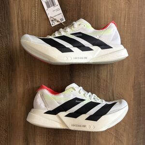 Adidas Adizero Adios Pro 4 Running Shoes Women Size 5.5 White Black JR1163